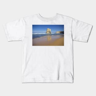 Gog and Magog from Gibson Steps, Port Campbell National Park, Victoria, Australia. Kids T-Shirt